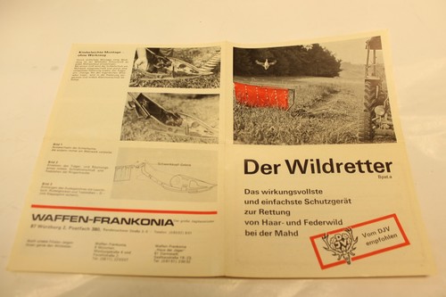 Alte broschüre werbung - alte,