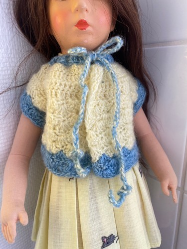 Gehäkelte strickjacke - gehäkelte,