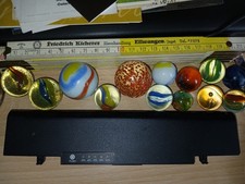 Alte Murmeln Glas und  Porzellan ? Ton ? Holz ?  Sammlung 