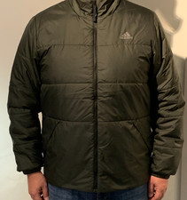 adidas - Herren Winter Jacke Dunkelgrün Größe L