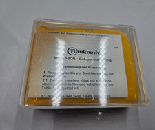 Rarität Bauknecht Mini Labor Bestimmung der Wasserhärte -mindestens 30 Jahre alt