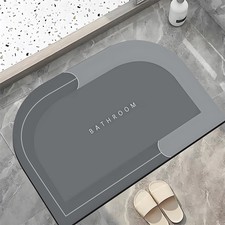 Badematte Badteppich Badvorleger Duschvorleger Duschmatte rutschfest saugfähig,