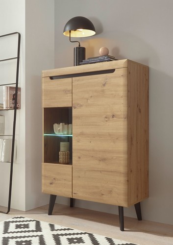 Vitrine highboard glasvitrine - vitrine,