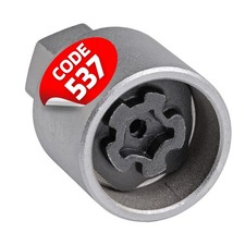 SW-Stahl 02383L-17 Felgenschloss Adapter Code 537 Radsicherung Schlüssel für VW