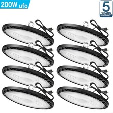 8 Pack 200W Led UFO High Bay