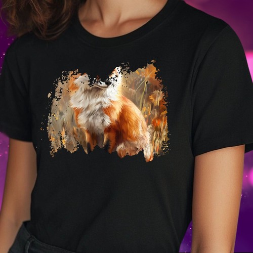 Frauen shirt fuchs motiv - frauen,