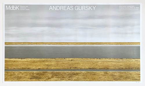 Andreas gursky rhein iii - rhein,
