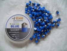 30 Diabolos Elko Blue Short (bleifreier Spitzkopfdiabolo für F-Waffen) 4,5 mm