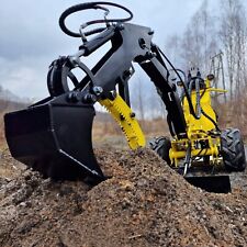 Minibagger Bagger Hoflader  Radbagger Microbagger 2 Rad- Bagger von MISKO STAL