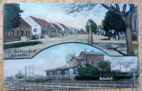 Ansichtskarte alt aus album - ansichtskarte,