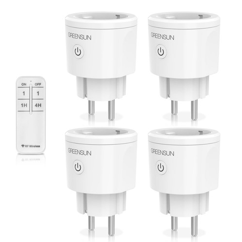 Greensun 4x funksteckdosen - greensun,