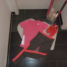 Sportset M L 40 42 Adidas Sportshirt climacool Supernova Sporthose TopZustand