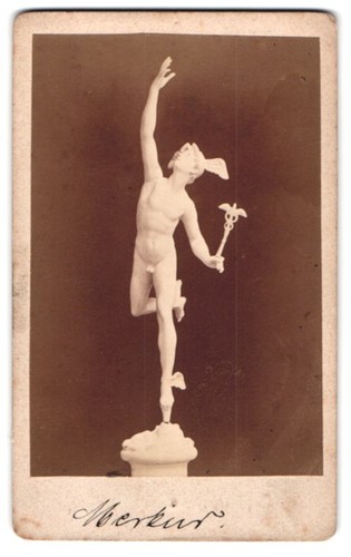 Fotografie statue merkur - fotografie,