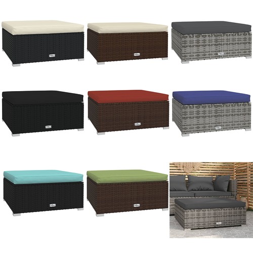 Gartenhocker mit kissen poly - gartenhocker,