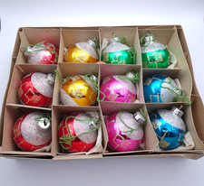 Christbaumschmuck - 12 alte