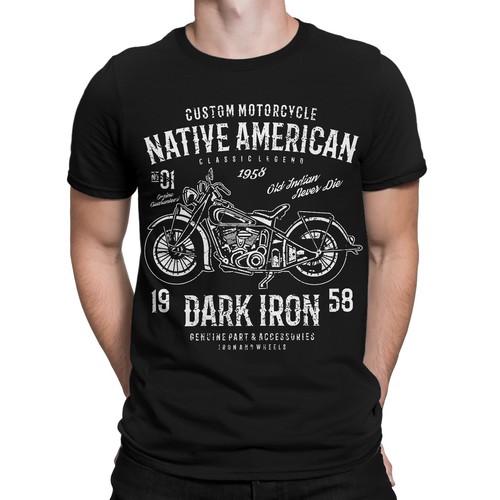Dark iron shirt motorrad - t-shirt,