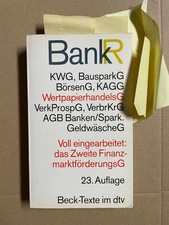Bankrecht kwg bausparkg - bankrecht, kwg,