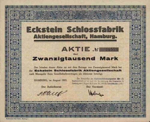 Eckstein schlossfabrik - ag, 8