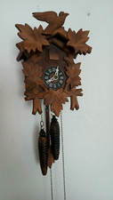 Kuckucksuhr,Schwarzwalduhr,Pendeluhr,Hubert Herr,Echtholz,Kuckucksruf,Nachlass