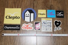 10x Cleptomanicx Aufkleber /
