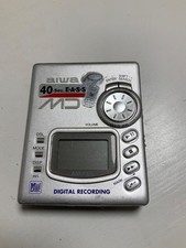 Minidisc-Recorder Aiwa AM-F65 (teildefekt), Wiedergabe mit Netzteil funktioniert