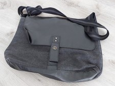 Primark Cedarwood State Umhängetasche Synthetik Canvas schwarz grau 40 x 30 x 11