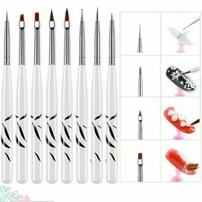 Nail Art Pinsel Set Acryl Nagel Pinsel für UV-Gel Nägel lackieren die Pinsel
