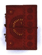 Leder Skizzen Buch Tagebuch