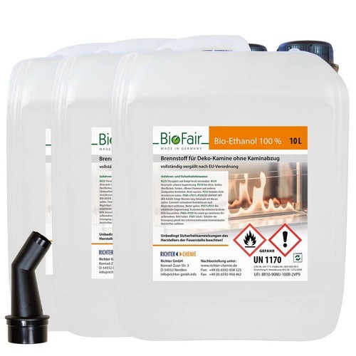 30l biofair bioethanol 100 - 30l, biofair®
