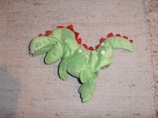Stofftier Drache Handpuppe