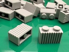 Lego Stein 1x2 mit Gitter