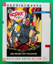 WIPA Mosaik Digedags Reprintmappe 9 Hefte 97 - 108 mit Umkarton