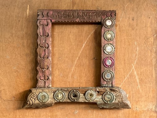 Altes vintage holz jharokha - altes,