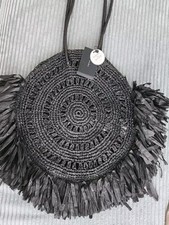 Zara KORBTASCHE SCHWARZ RUND