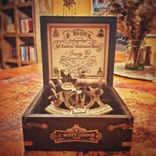 Messing Vintage Neu Marine