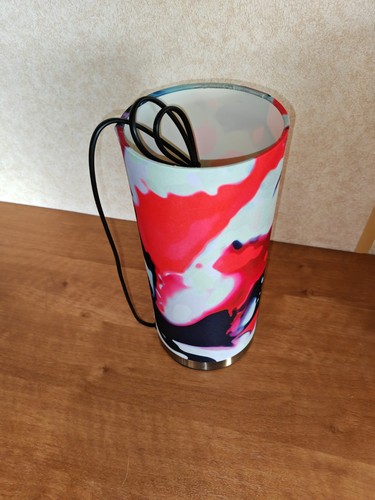 Tischlampe stoff elektrisch - tischlampe,