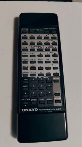 Onkyo remote control 321s - remote, rc-321s
