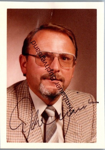Original autogramm udo mientus - original,