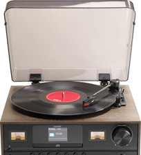 Denver MRD-52DARK Schallplattenspieler CD-Player Musiksystem Retro DEFEKTWARE