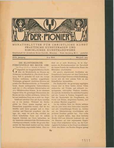 Der pioner monatsblätter - der,