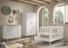 Set Babybett Kommode Schrank