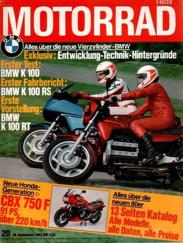 Das motorrad 1983 bmw - das, 20/1983