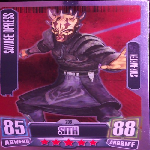 Star wars force - attax, 2