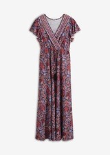 Neu bedrucktes Maxikleid Gr