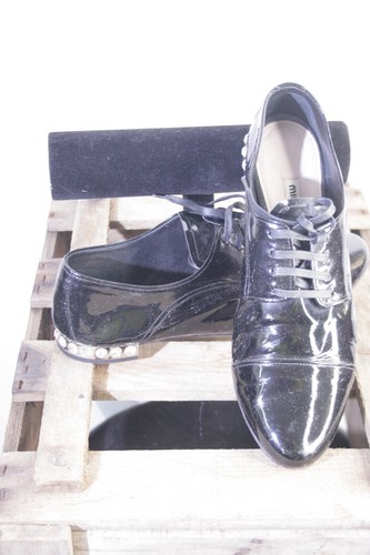 Miu lack halbschuhe mit - miu,