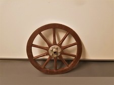 Altes Leiterwagenrad Holzrad/