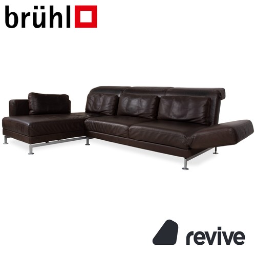 Brühl moule leder ecksofa - brühl,
