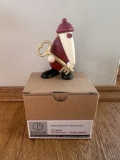 Köhler Weihnachtsmann mit Schlüssel Sonderedition Holzkunst Echt Erzgebirge 