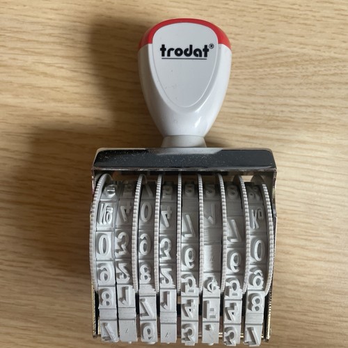 Trodat nummernstempel - trodat, 8