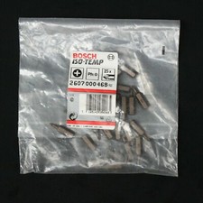 25 Bosch Extra Hart Iso-Temp PH0 Philips 0 Schraubenzieher Bits Made IN USA